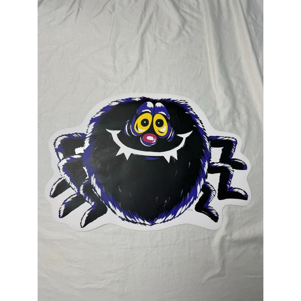Halloween Set 4 Vinyl Placemat Pumpkin Time Spooky Cute Spider Vintage Fall